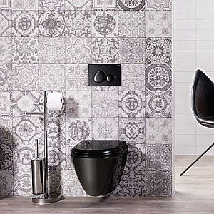 Унитаз подвесной CREAVIT TERRA TP325-11SI00E черный купить в интернет-магазине Sanbest