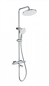 Душевая система с термостатом WONZON & WOGHAND NEO, Хром (WW-B3046-A1-CR) купить в интернет-магазине сантехники Sanbest