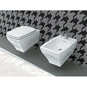 Биде подвесное ARTCERAM Jazz JZB001 01 00 белое купить в интернет-магазине Sanbest