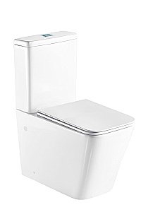 Унитаз напольный WeltWasser GELBACH 001 XL GL-WT белый глянец купить в интернет-магазине Sanbest