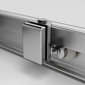 Душевой уголок AM.PM Func Square Slide W84G-403-12090-MТ 120х90 стекло прозрачное/профиль матовый хром купить в интернет-магазине Sanbest