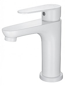 Смеситель для раковины WONZON & WOGHAND ALFA WW-A40202-MW белый матовый купить в интернет-магазине сантехники Sanbest