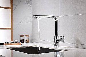 Смеситель для кухни Paulmark Urban Ur213104-CR хром купить в интернет-магазине сантехники Sanbest