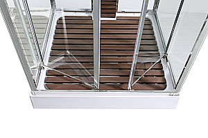 Душевая кабина AvaCan Z Серия Z1910LED 100х100 с гидромассажем, с подсветкой купить в интернет-магазине Sanbest