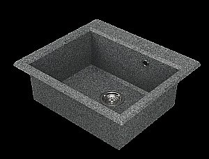 Мойка кухонная Акватон Линеа 58 серый купить в интернет-магазине сантехники Sanbest