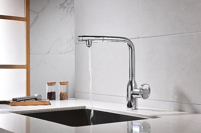 Смеситель для кухни Paulmark Urban Ur213104-CR хром купить в интернет-магазине сантехники Sanbest