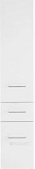 Шкаф-пенал Aquanet Порто 201374 35 белый для ванной в интернет-магазине сантехники Sanbest