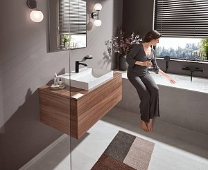 Смеситель для раковины Hansgrohe Vivenis 75020670 купить в интернет-магазине сантехники Sanbest