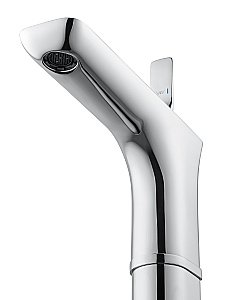 Смеситель для раковины высокий WONZON & WOGHAND SHARK, Хром (WW-48B1104-CR) купить в интернет-магазине сантехники Sanbest