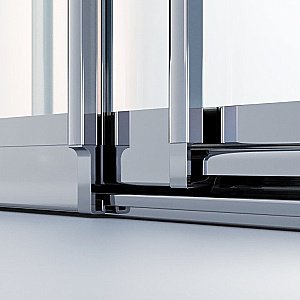 Душевой уголок Ambassador Forsa NX 17021104NX-70NX 130х70 стекло прозрачное/профиль хром купить в интернет-магазине Sanbest