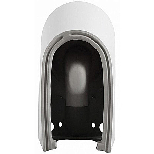 Унитаз напольный beWash Aldo BKBWT401670 белый матовый, безободковый, с бачком, с крышкой микролифт, слив торнадо купить в интернет-магазине Sanbest