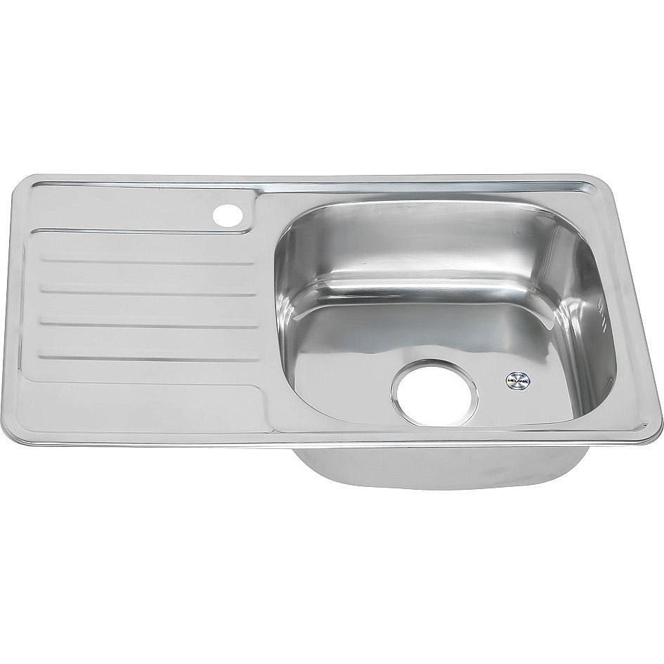 Мойка кухонная с сифоном Melana 221 t (*10) купить в интернет-магазине сантехники Sanbest