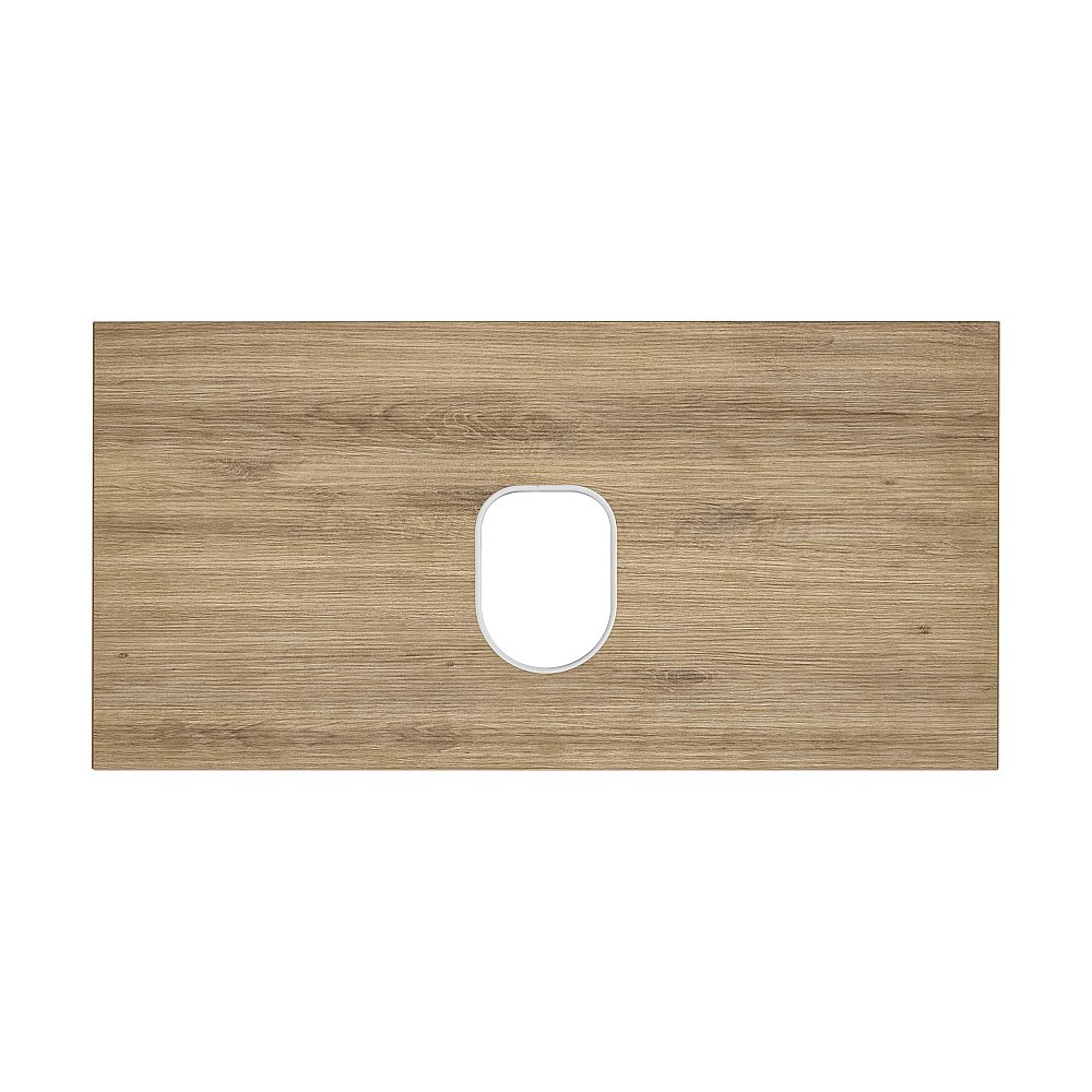 Столешница Акватон Либерти 90 дуб эльвезия для ванной в интернет-магазине сантехники Sanbest