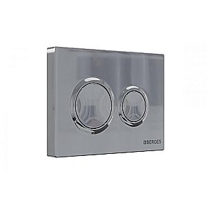 Кнопка для инсталляции BERGES NOVUM 040063 O3 хром глянец купить в интернет-магазине сантехники Sanbest