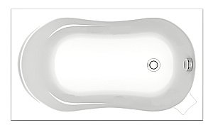 Ванна акриловая BAS Кэмерон 120x70 купить в интернет-магазине Sanbest