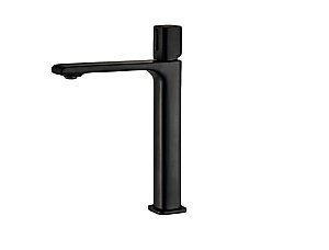 Смеситель для раковины Creavit Alfa AL6500S черный матовый купить в интернет-магазине сантехники Sanbest