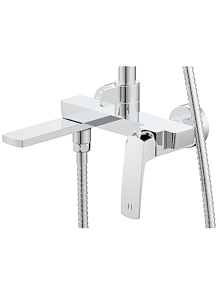 Душевая система Azario Conda AZ-K2411 хром купить в интернет-магазине сантехники Sanbest