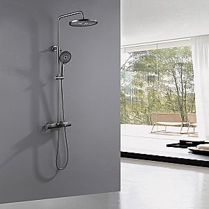 Душевая система ABBER Thermostat AF8516NGL никель купить в интернет-магазине сантехники Sanbest