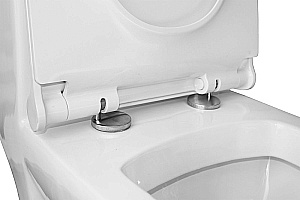 Унитаз моноблок Azario Zeno AZ-1169 белый, с крышкой микролифт купить в интернет-магазине Sanbest