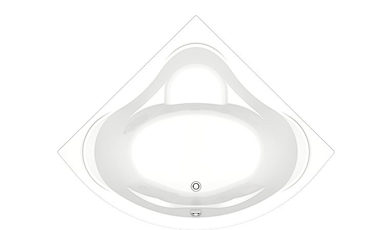 Ванна акриловая BAS Мега 160x160 купить в интернет-магазине Sanbest