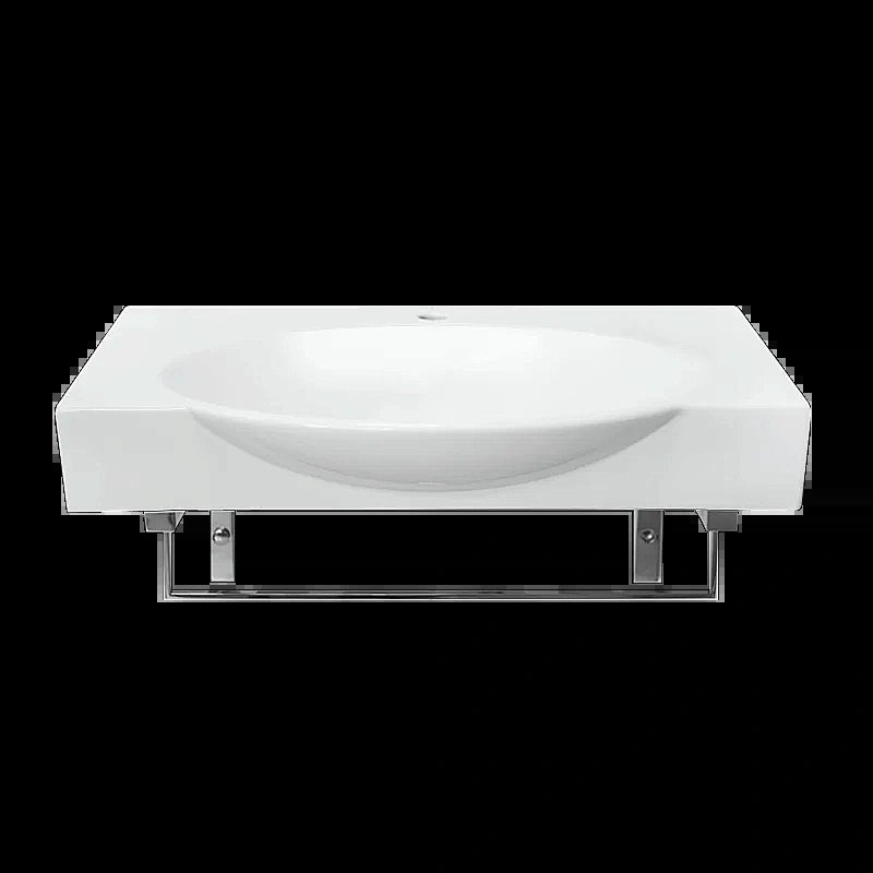 Раковина Sanita luxe Infinity 65 INF65SLWB01KR белая купить в интернет-магазине Sanbest