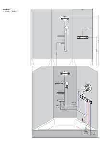 Термостат для душа Hansgrohe RainSelect 15380990 купить в интернет-магазине сантехники Sanbest