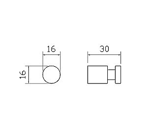 Крючок для ванной WONZON & WOGHAND EASY, Черный матовый (WW-8105-1-MB) купить в интернет-магазине сантехники Sanbest