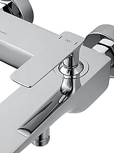 Смеситель для ванны WONZON & WOGHAND SHARK, Хром (WW-483101-CR) купить в интернет-магазине сантехники Sanbest