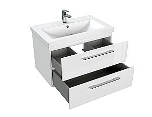 Мебель для ванной подвесная Cersanit LARA 70 белая для ванной в интернет-магазине Sanbest