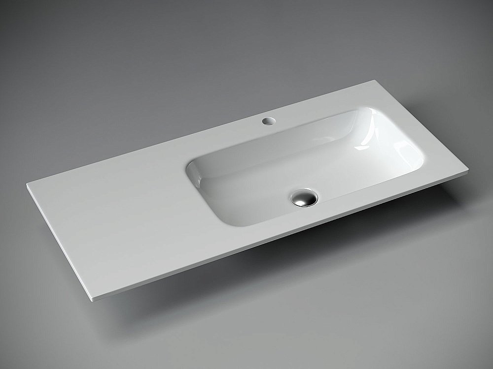 Раковина Ceramica Nova Grace CN7015 чаша справа купить в интернет-магазине Sanbest