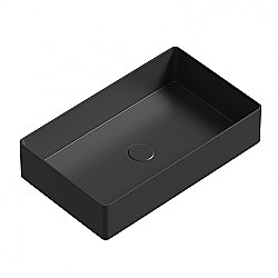 Раковина Abber Rechteck 60 AC2220MB черная матовая купить в интернет-магазине Sanbest