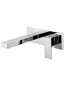 Смеситель для раковины встраиваемый WONZON & WOGHAND CUBE, Хром (WW-88869016-CR) купить в интернет-магазине сантехники Sanbest