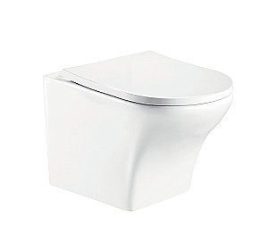 Унитаз с инсталляцией WeltWasser MARBERG 410 + ODENBACH 004 GL-WT + MAR 410 SE MT-BL купить в интернет-магазине Sanbest