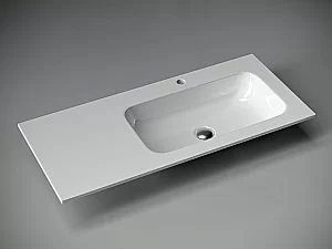 Раковина Ceramica Nova Grace CN7015 чаша справа белая купить в интернет-магазине Sanbest
