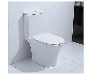 Унитаз-компакт Orans Ceramic OLS-WM9907 безободковый, с бачком, цывс крышкой микролифт купить в интернет-магазине Sanbest
