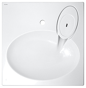 Раковина Azario Elegance 59 CS00078300 белая купить в интернет-магазине Sanbest