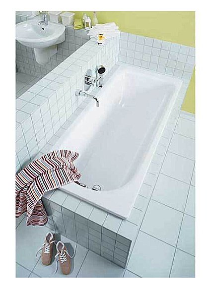 Ванна стальная Kaldewei Saniform Plus 360-1 140х70 111500010001 белый купить в интернет-магазине Sanbest