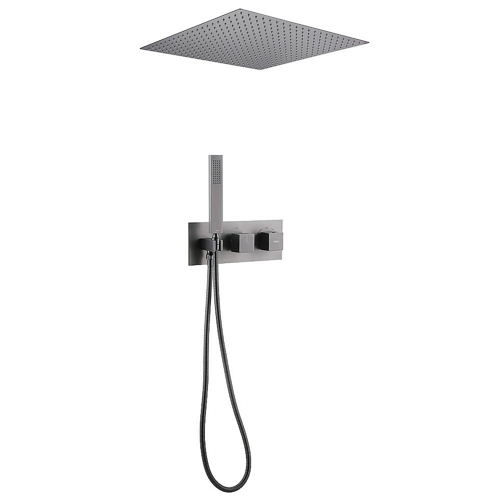 Душевая система Abber Daheim AF8255NG никель купить в интернет-магазине сантехники Sanbest