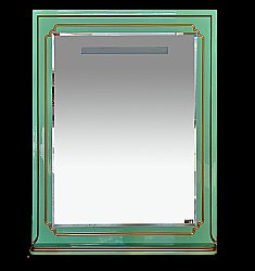 Зеркало Misty Praga 74x100 Зеркало салатовая/ патина в ванную от интернет-магазине сантехники Sanbest