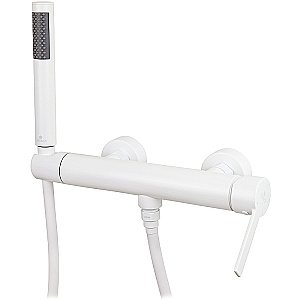 Смеситель для душа Kaiser Serio 05477-4 белый матовый купить в интернет-магазине сантехники Sanbest