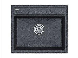 Кухонная мойка Paulmark STEPIA-590 PM115951-DG 590х510 графит купить в интернет-магазине сантехники Sanbest