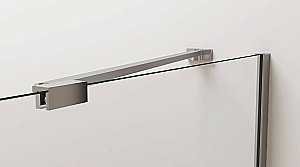 Душевой уголок Vincea Extra VSR-1E809090CLB 90x90 стекло прозрачное/профиль черный купить в интернет-магазине Sanbest