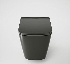 Унитаз подвесной Grossman GR-4441BMS безободковый, с крышкой микролифт, черный матовый купить в интернет-магазине Sanbest