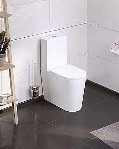 Унитаз напольный Koller Pool ORION OR-0650 безободковый, с крышкой микролифт, с бачком купить в интернет-магазине Sanbest