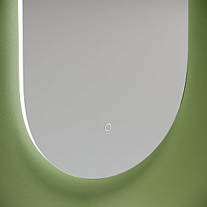 Зеркало Sancos Oval OV45C зеркальное в ванную от интернет-магазине сантехники Sanbest