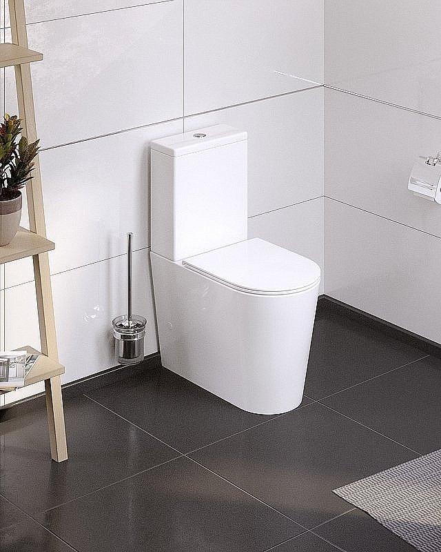 Унитаз напольный Koller Pool ORION OR-0650 безободковый, с крышкой микролифт, с бачком купить в интернет-магазине Sanbest