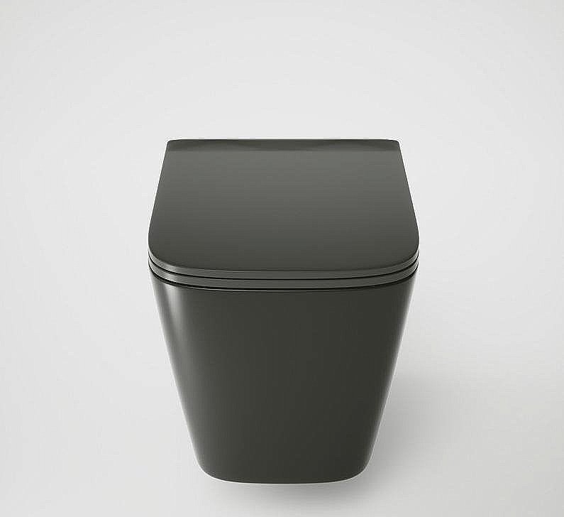 Унитаз подвесной Grossman GR-4441BMS безободковый, с крышкой микролифт, черный матовый купить в интернет-магазине Sanbest