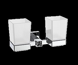 Стакан для зубных щеток CeramaLux Venezia 88603-1 хром купить в интернет-магазине сантехники Sanbest