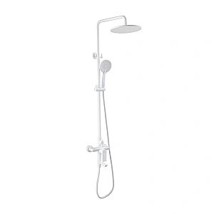 Душевая система ABBER Weiss Insel AF8016FWL белый матовый купить в интернет-магазине сантехники Sanbest