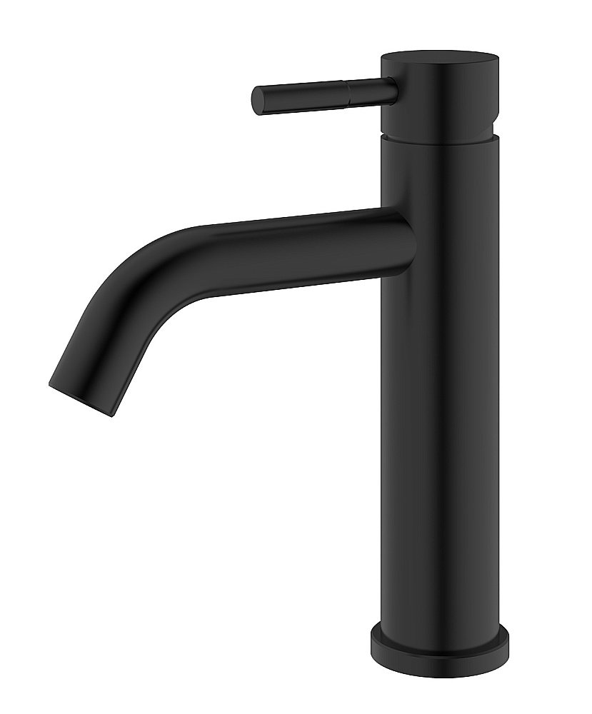 Смеситель для раковины Rush Melos SUS1101-11Black черный матовый купить в интернет-магазине сантехники Sanbest